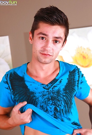 Sexy Matthew Paleo pulls off his underwear and masturbates.